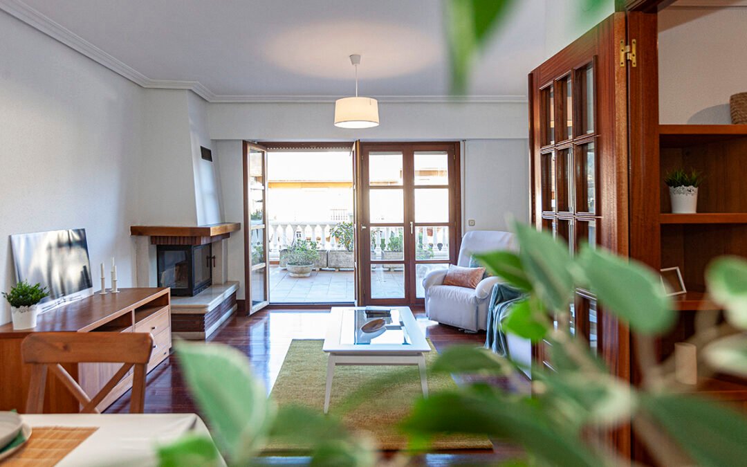 Home Staging en vivienda en venta en Donostia-San Sebastián